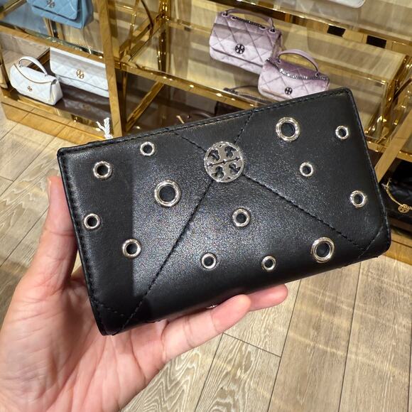 Tory Burch Handbags - Tory Burch Willa Medium Wallet 175974 Black $300